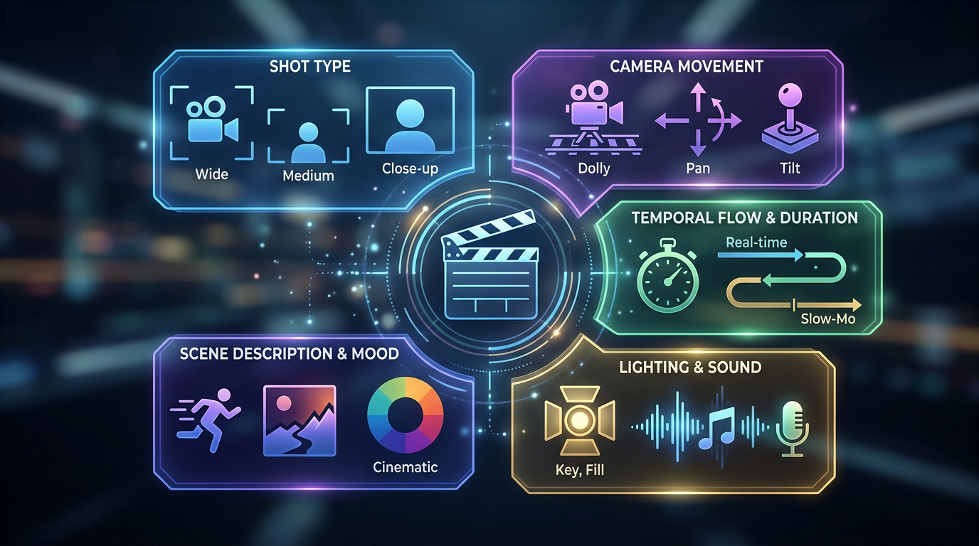 Cinematic Video Generation Prompt Template