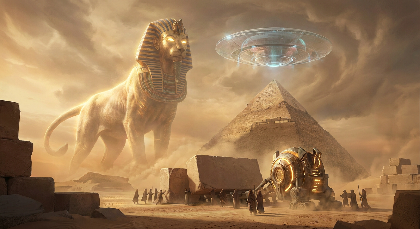 Pyramid Construction Conspiracy
