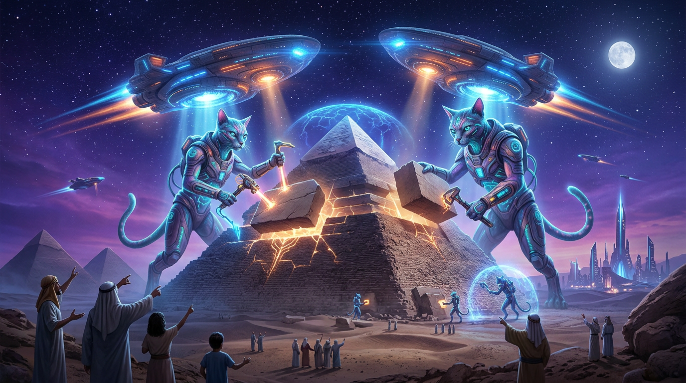 Crazy Pyramid Construction Conspiracies