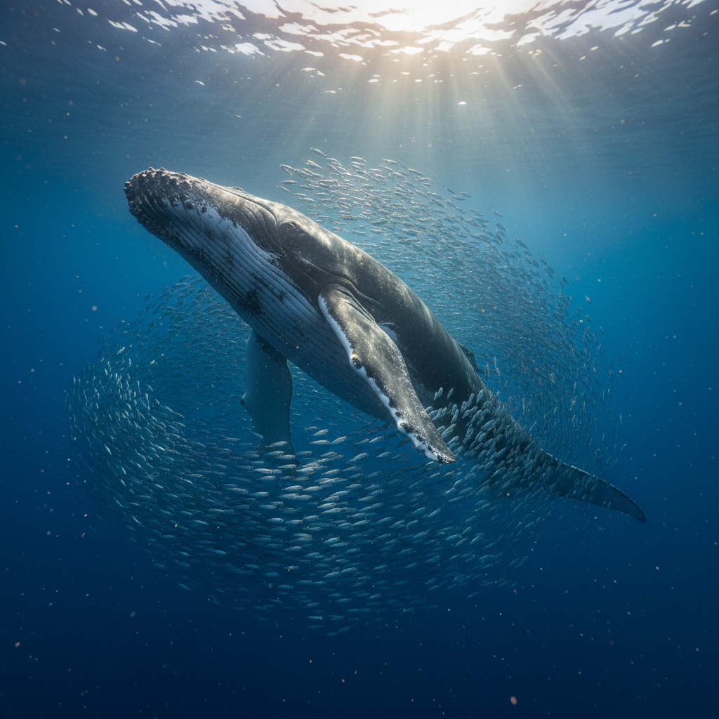 Humpback Whale Underwater