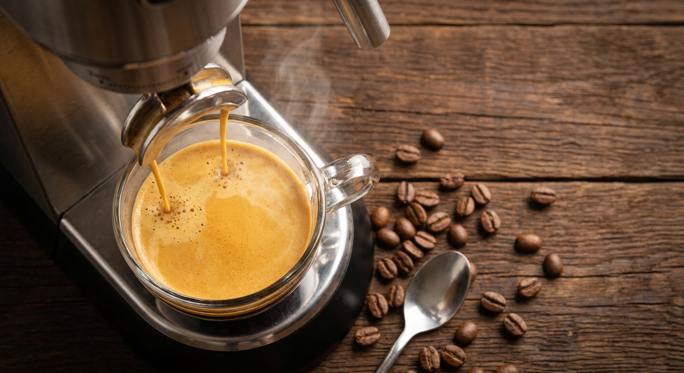 Professional Espresso Pour