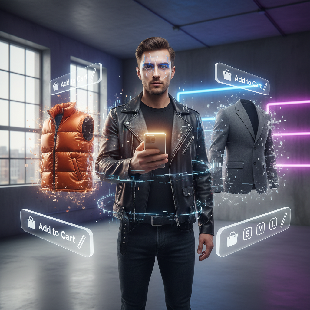 Interactive AR Fashion Try-On
