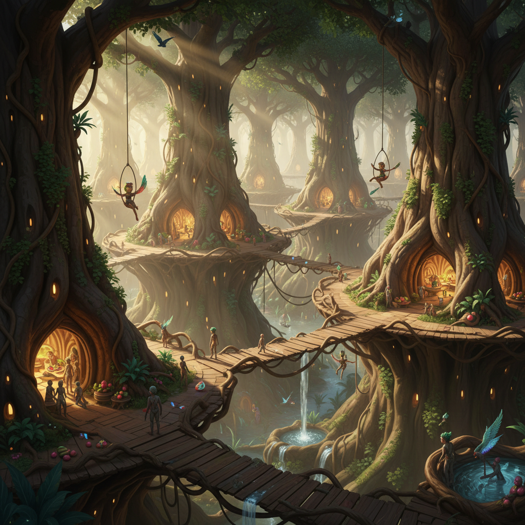 Hidden Tree Civilization
