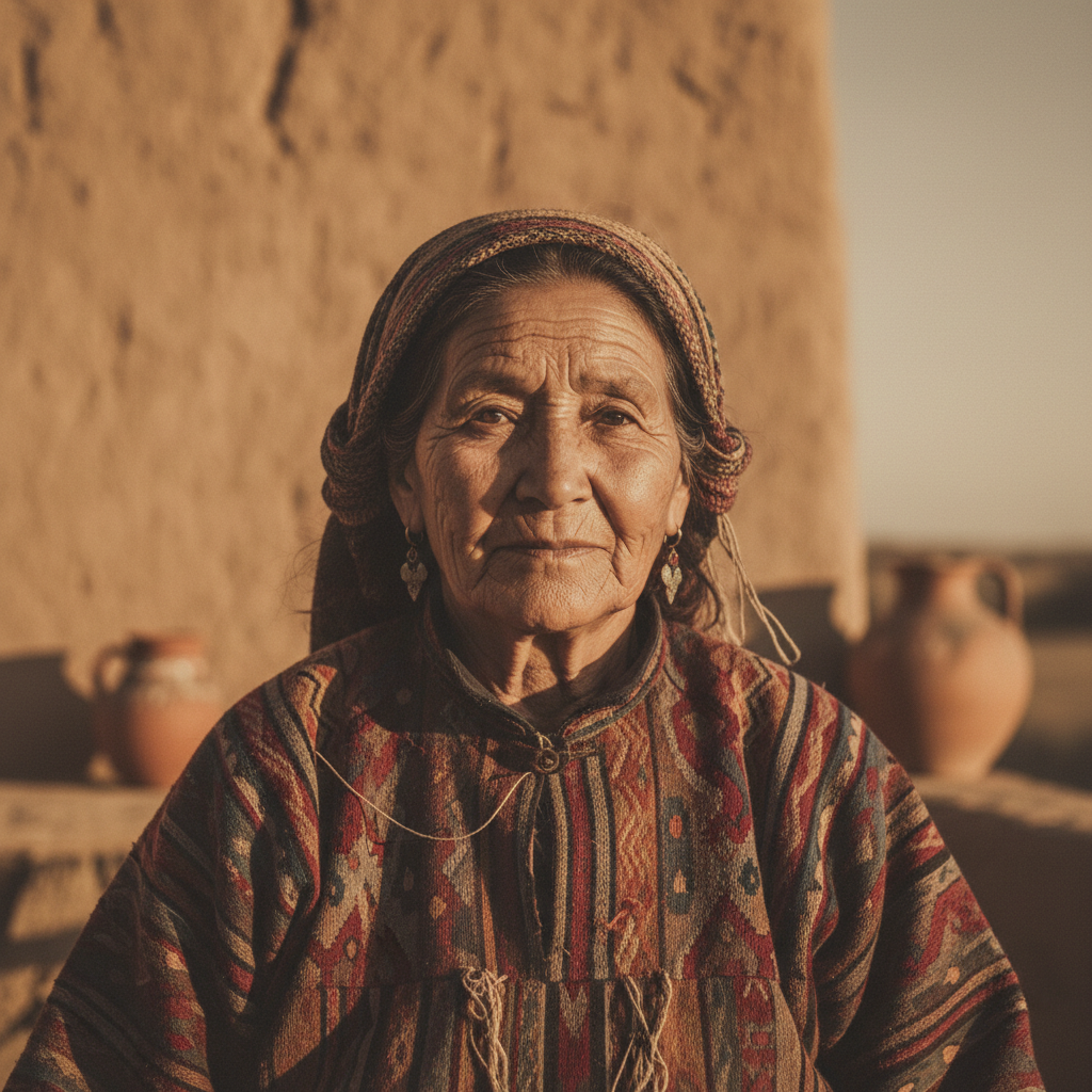 Saudi Founding Day Elderly Woman