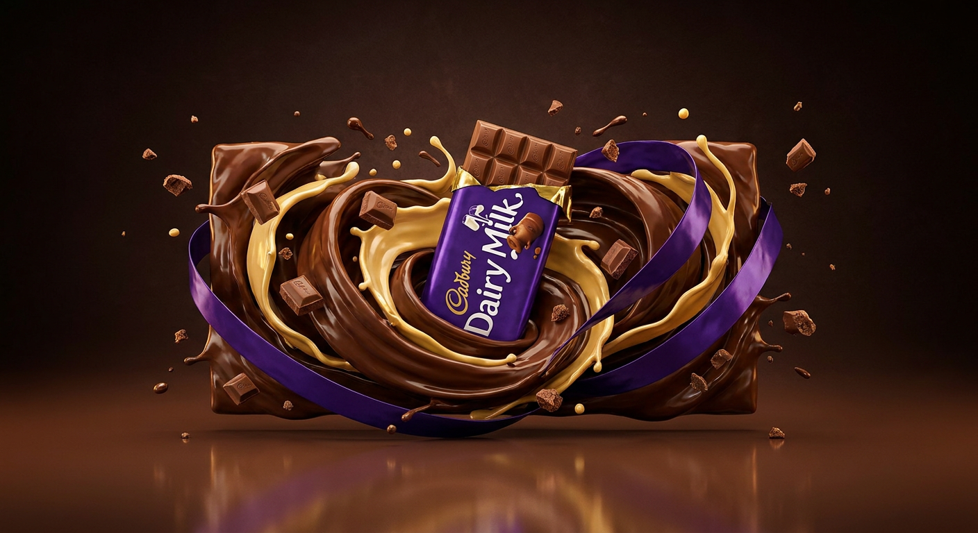 Cadbury Dairy Milk Chocolate Ad Concept