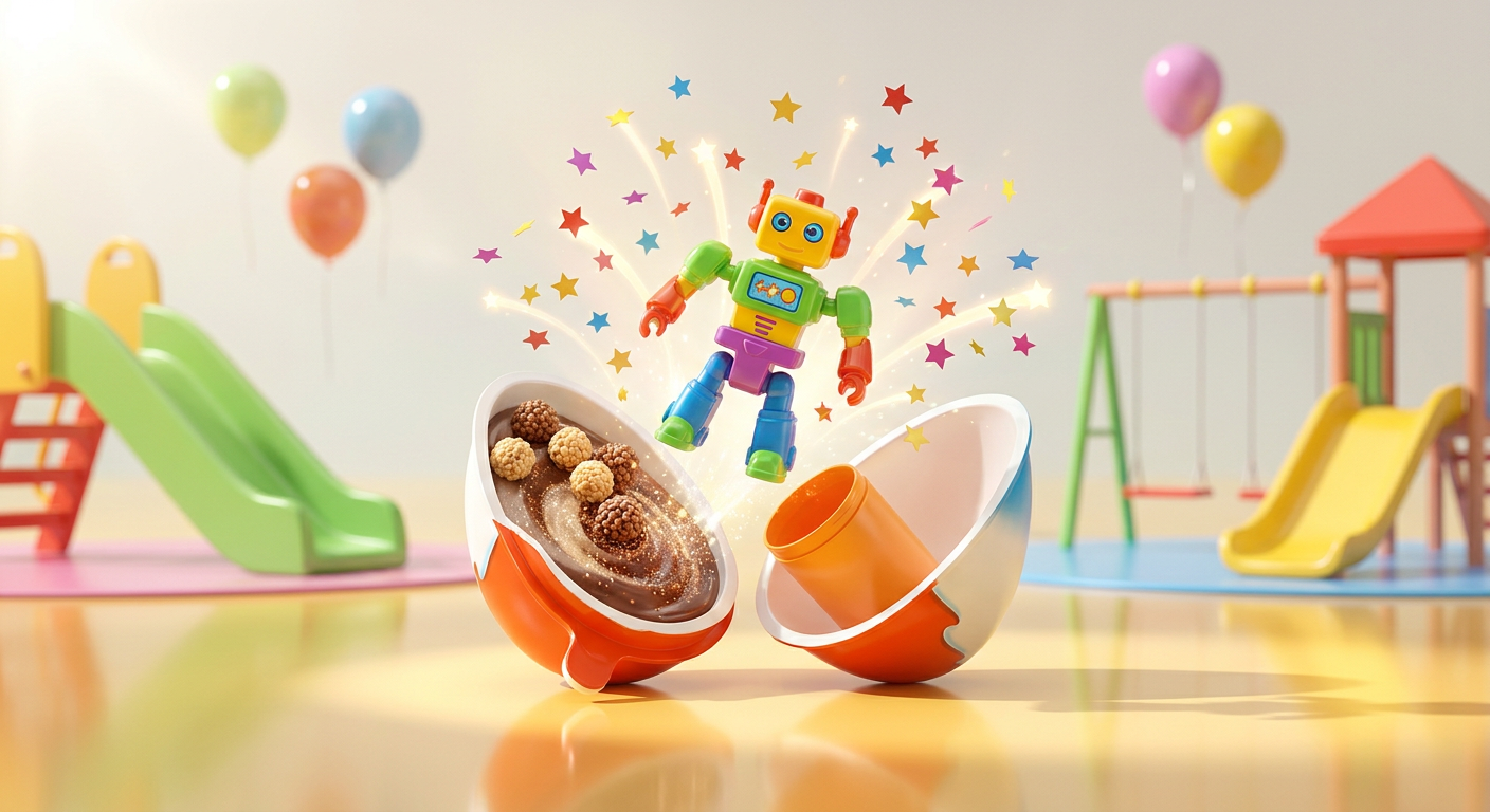 Kinder Joy Toy Surprise Commercial