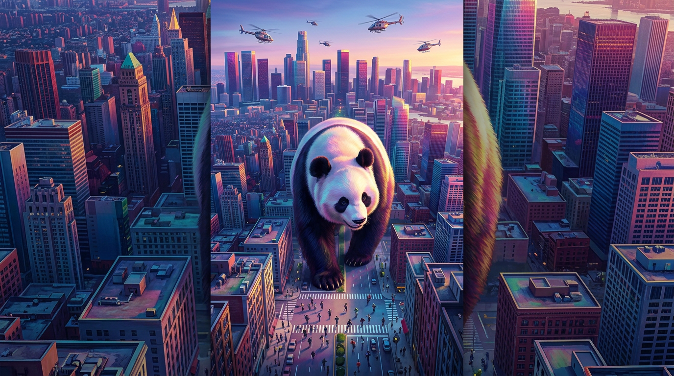 Giant Panda's City Rampage