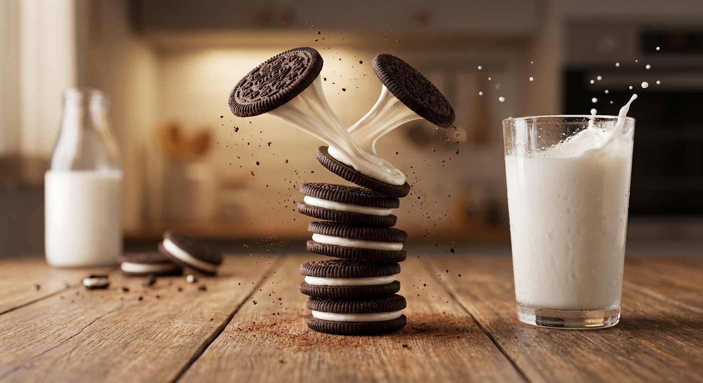 Oreo Cookie Ad Concept