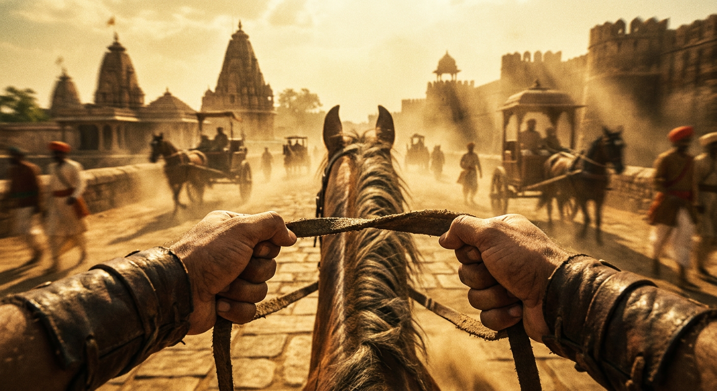 POV Horse Ride in Ancient Kuru Kingdom